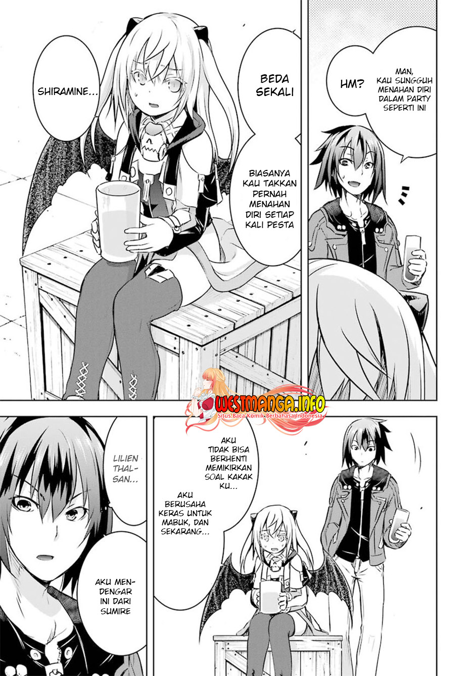 Maou to Ore no Hanggyakuki chapter 33